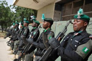 Breaking: Police use tear gas on peaceful protesters in Abuja.